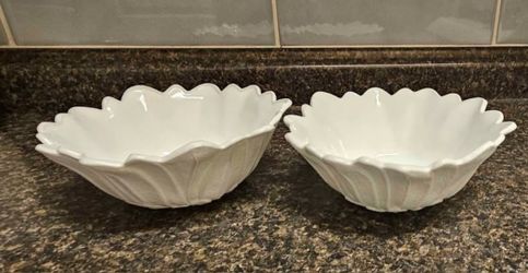 Bowls - Milk Glass