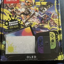 Nintendo Switch Oled Splatoon Edition