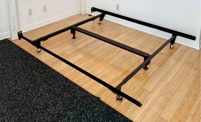 QUEEN / CAL KING / KING / FULL SIZES METAL BED FRAME EXTRA HEAVY DUTY