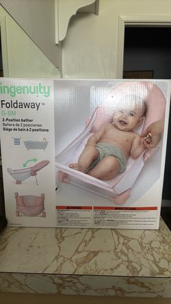 Ingenuity foldaway bath