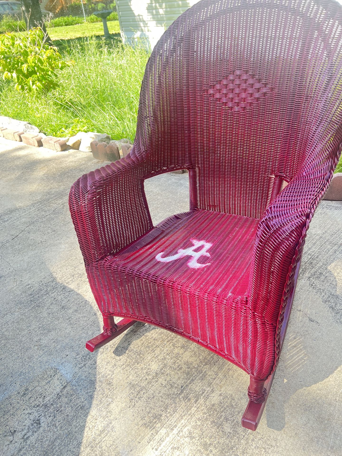 BAMA made Wicker Rocking Chairs (2)
