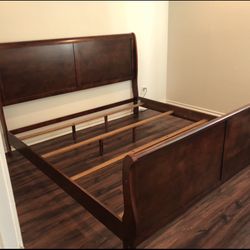 King Size Wooden Bed Frame