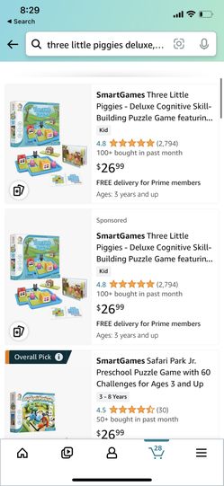 Smart Game Three Piggies