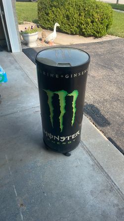 Monster cooler ice barrel