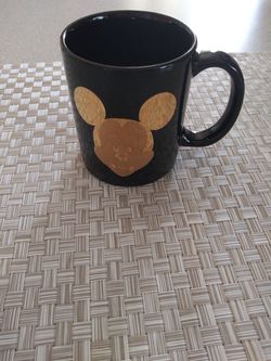 Gold Mickey Mouse Cup