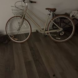 Belt-drive, 3 Speed Bike With Basket Perfect For Deliveries