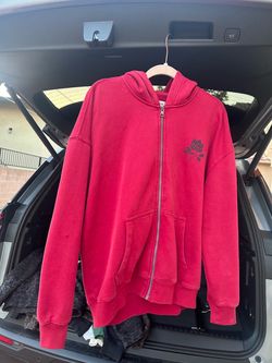 Red Hollister hoodie