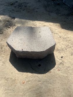 Charcoal Concrete Retaining wall block