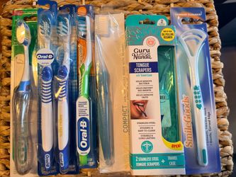 New Sealed Oral Care Bundle - Oral-B, GUM + GuruNanda - $25