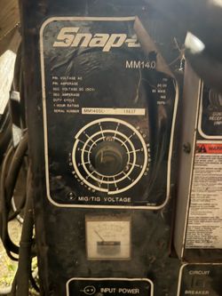 Snap on MiG Tig welder