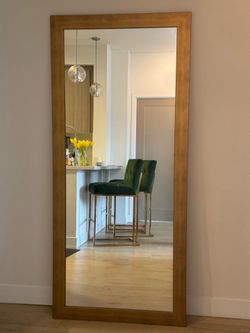 Gold Floor Length Mirror