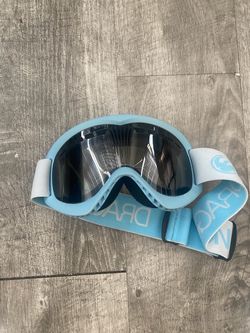 Dragon Snow Goggles Light Blue Clear Lens