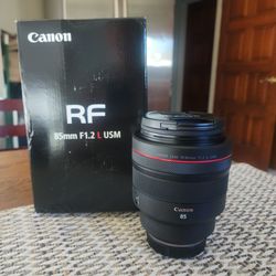 Canon RF 85L f/1.2