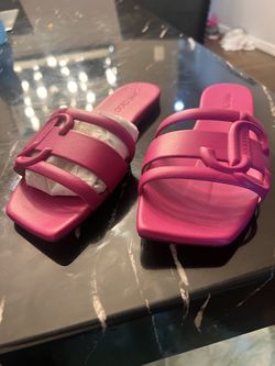 Jimmy Choo Women Slides (Pink)