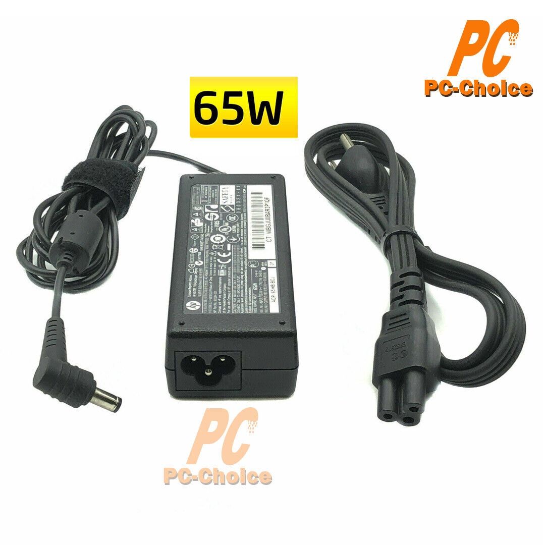 Genuine OEM 65W HP AC Adapter Charger 18.5V P/N: PA-1650-32 Pavilion 710412-001