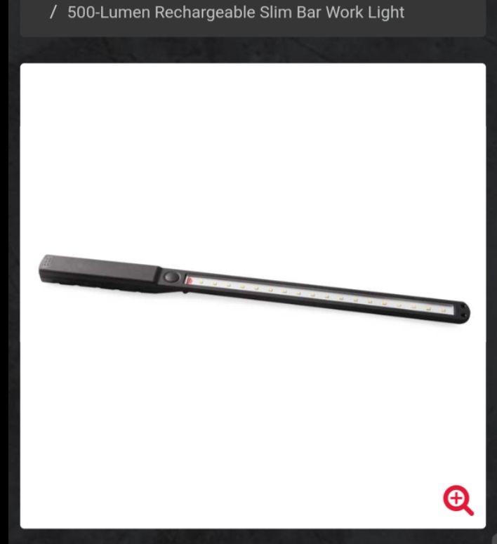MAC TOOLS T198269 RECHARGABLE LED SLIM BAR LIGHT
