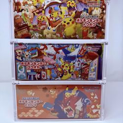 Pokémon Center Hiroshima/ Fukuoka/ Tohoku Acrylic Case 8mm Thickness N52 Magnetic Top UV- Resistant