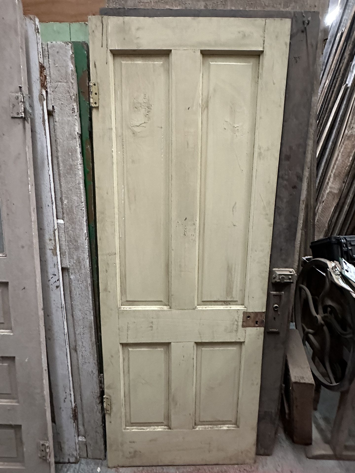 Vintage Door #6 Yellow Door