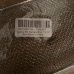 Rv furnace Cover