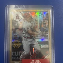 Mike Trout Topps Chrome 35th Anniversary 