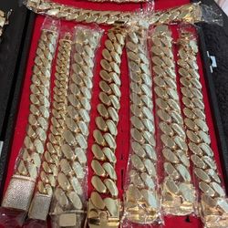 Thick Heavy Bracelets 