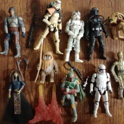 10 Star Wars Hasbro 3.75" Figures 
