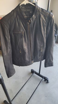 Women's Vintage Racing Leather Jacket