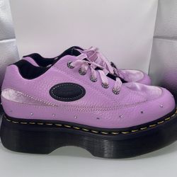 Dr. Martens x buzz bratz collaboration sneakers US7 5 Hole Shoes purple