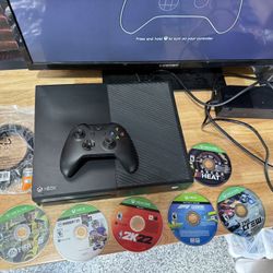 Xbox One 500 GB Black Console Bundle W/ Controller & 8 Games Model 1540 Cables   The Xbox One 500 GB Console Bundle includes a Microsoft Xbox One home