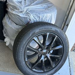 (4) 265/50/20 Brand New Tired And Wheels Set