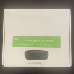 Cisco-Linksys E1000 Wireless-N Router used