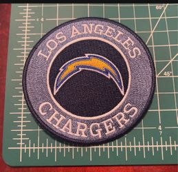 Los Angeles Chargers Iron On Patch 4” X 4”