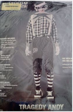 Tragedy Andy Halloween Costume