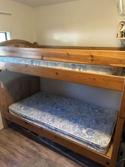 Wood Bunk Bed