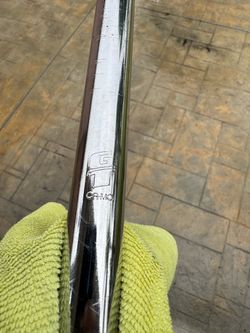 Gt bmx Racing chrome GT CR-MO stamped seat post
