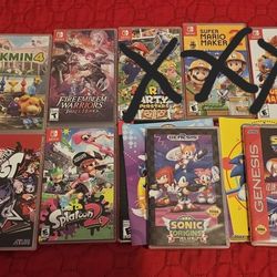 Nintendo Switch Games READ DESCRIPTION 
