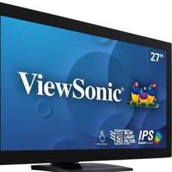 ViewSonic TD2760 27-Inch 1080p 10-Point Multi-Touch Screen Monitor with Advanced Ergonomics, RS232, HDMI, and DisplayPort