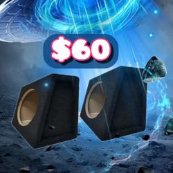 New 6x9 Speaker Boxes Black Only