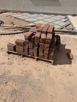 Concrete brick pavers