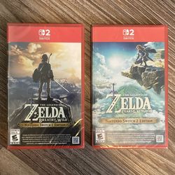 Legend of Zelda Breath of the Wild and Tears of the Kingdom Bundle - Brand New, Sealed and Unopened