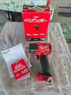 🔥$170 NO NEGOTIABLE🔥 Milwaukee 2960-20 M18 FUEL GEN-2 18V Mid Torque 3/8 Impact Wrench Tool Only
