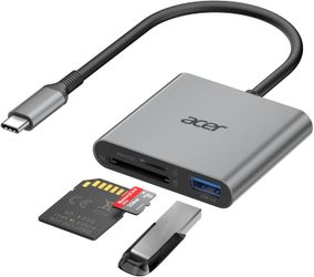 Acer 3-in-1 USB-C Card Reader