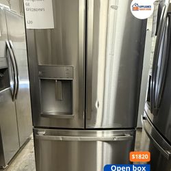 GE 27.7 cu. ft. French Door Refrigerator – Stainless – With Cosmetic Imperfections