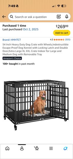 Heavy duty Dog Kennel