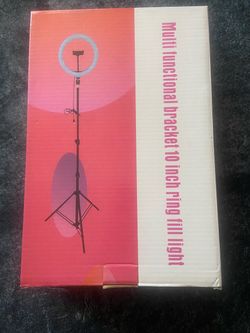 10 Inch Ring Fill Light with Tripod Stand