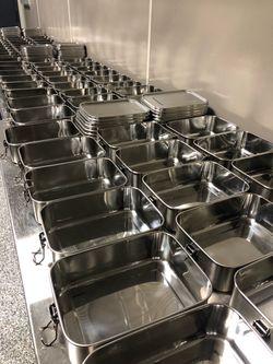 Bulk Sale: Stainless Steel Food Containers
