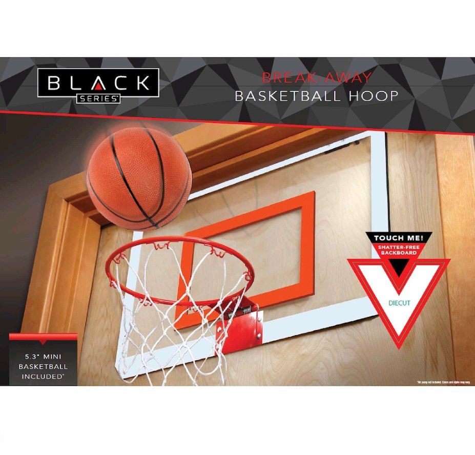 $15 New Basketball hoop & ball set for Bedroom Door