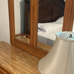 Dresser With Mirror And Matching Chest And Nightstand