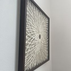 Framed Paper Mache Artwork