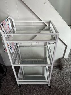 Bar Cart with accessories